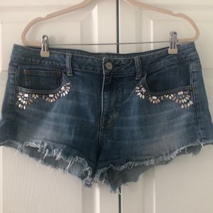 AMERICAN EAGLE shorts-Rhinestone embellishment